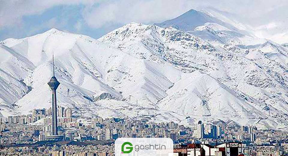 برج میلاد تماشایی و زیبا از هر نقطه از شهر تهران
