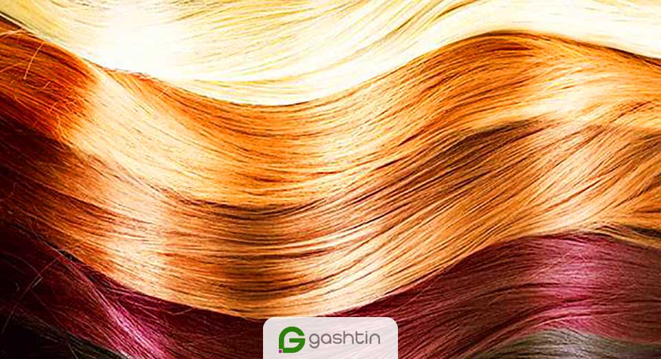 رنگ مو در سالن زیبایی بانوان ویونا