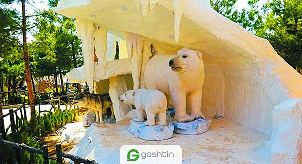خرس های قطبی در ژوراسیک پارک تهران